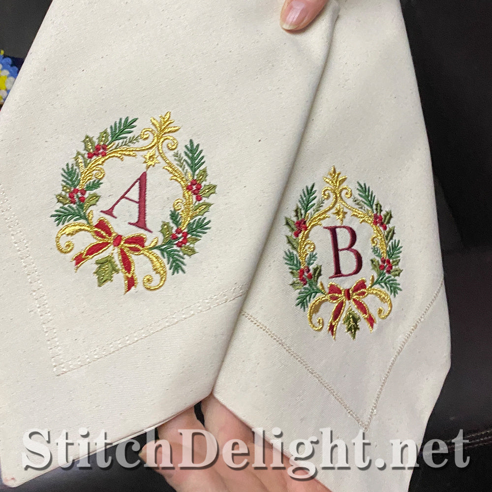 SDS4831 Christmas Monograms
