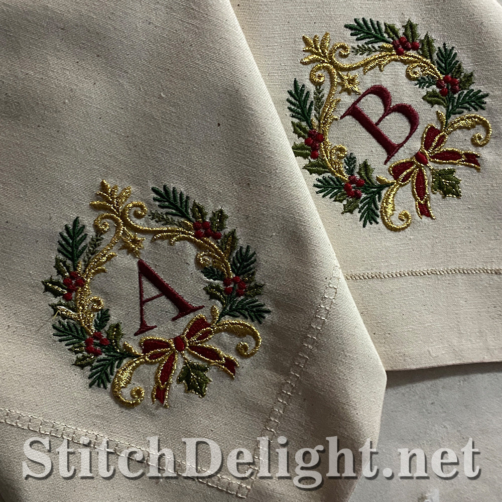 SDS4831 Christmas Monograms