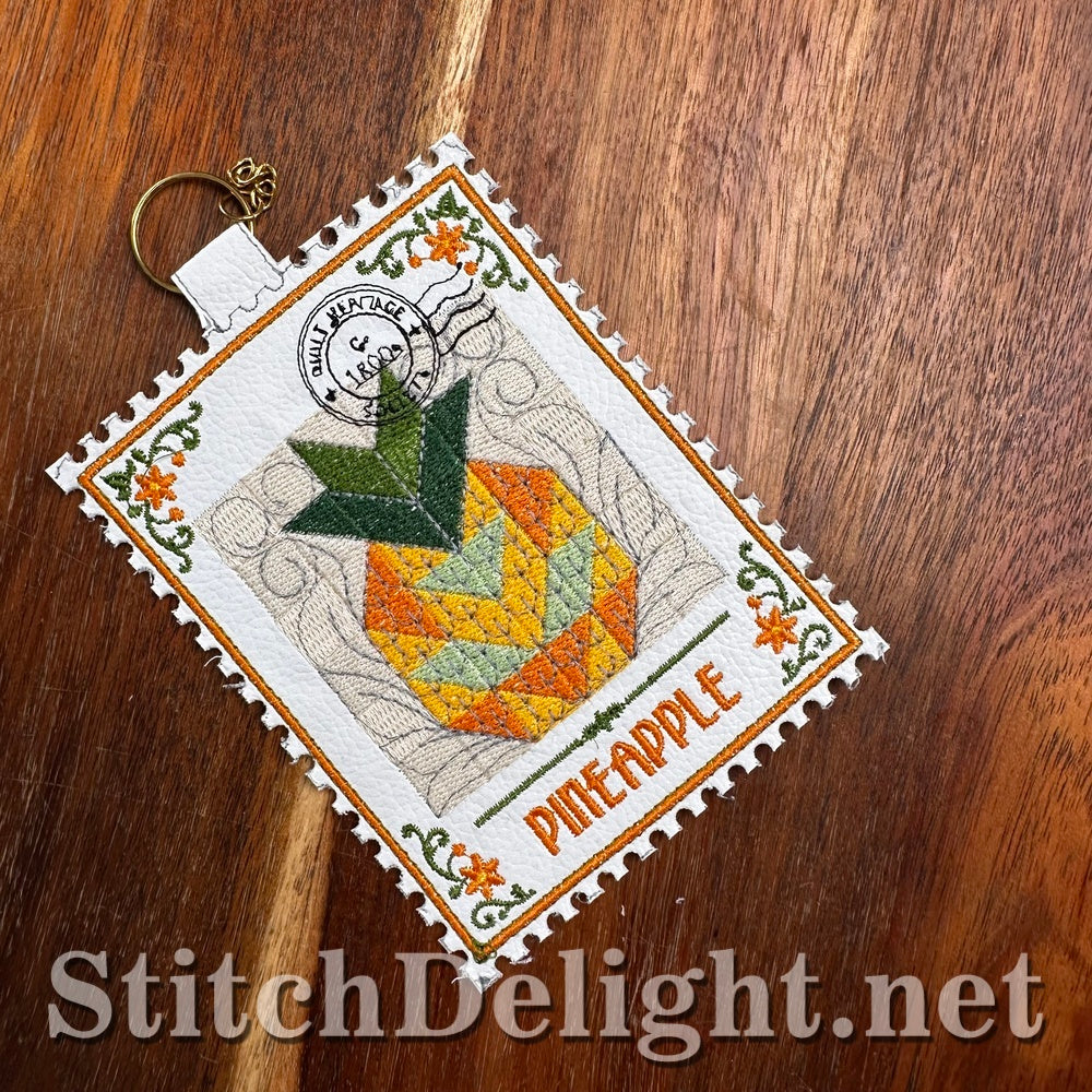 SDS4884 Pineapple Quilt Stamp Vol 3 Stamp 8