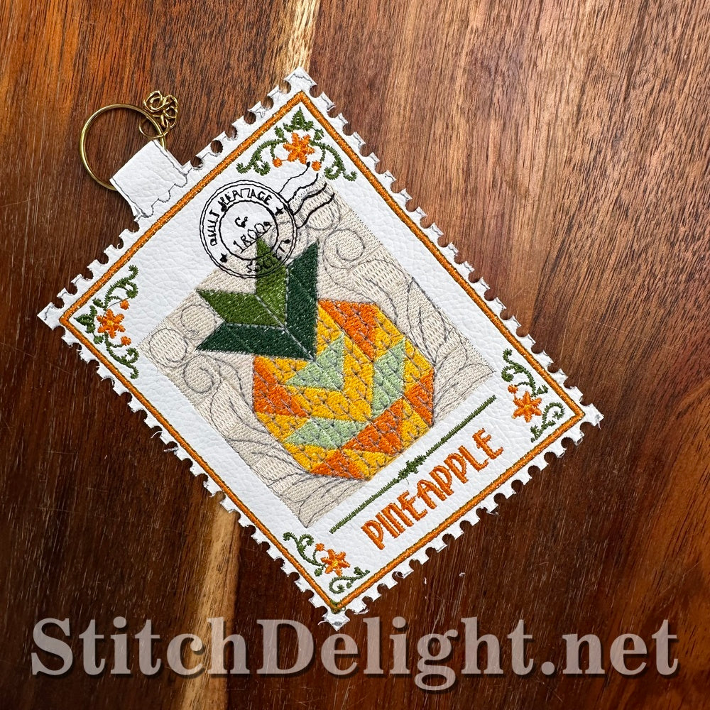 SDS4884 Pineapple Quilt Stamp Vol 3 Stamp 8