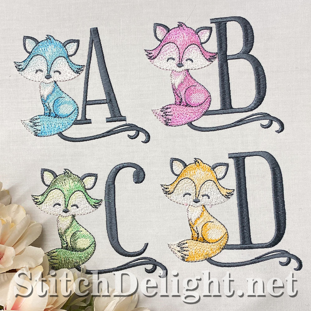SDS5415 Finley Foxy Collectors Font X