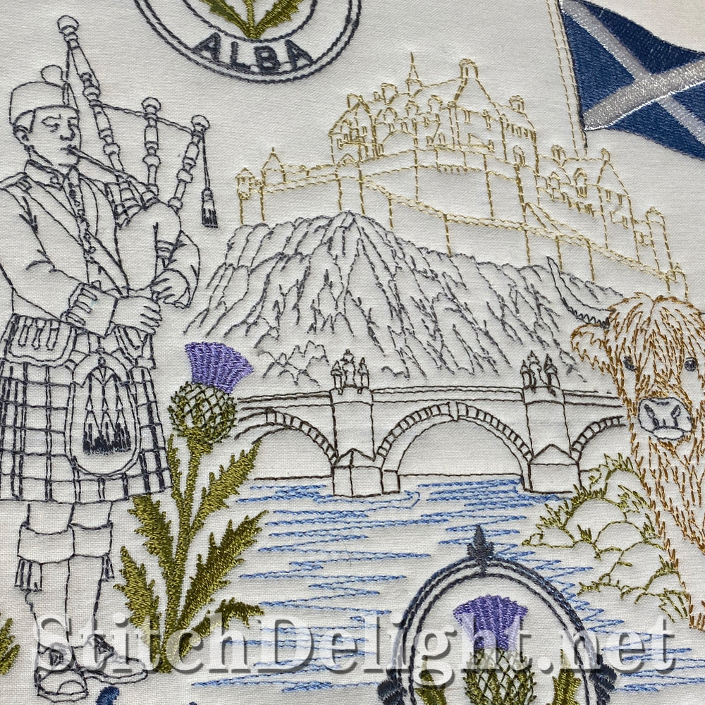 SDS5605 Around the World Quilt (Scotland)