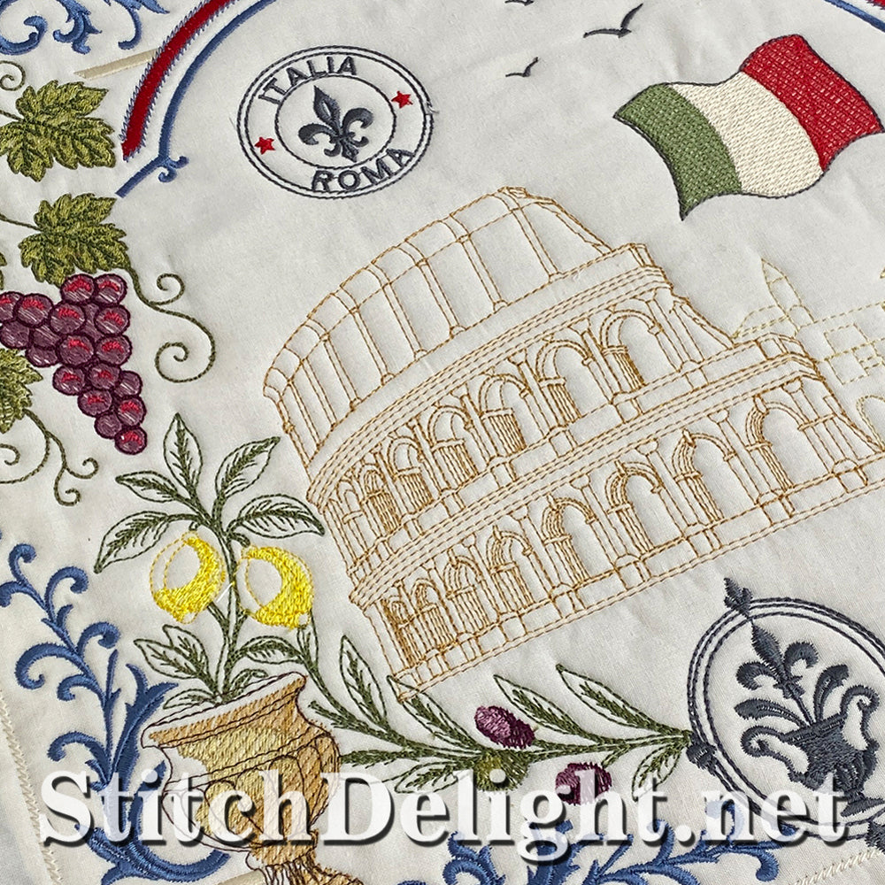 SDS5609 Around the World Quilt (Italy)