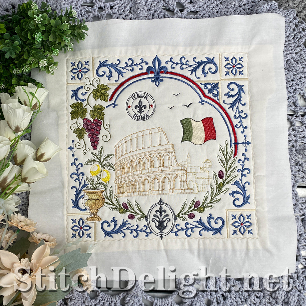 SDS5609 Around the World Quilt (Italy)