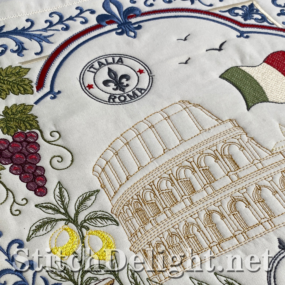SDS5609 Around the World Quilt (Italy)
