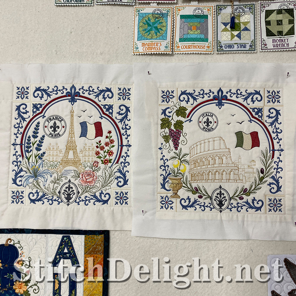 SDS5609 Around the World Quilt (Italy)