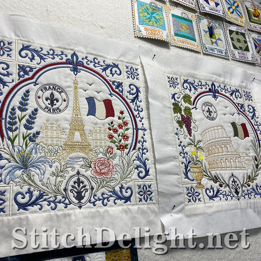SDS5609 Around the World Quilt (Italy)