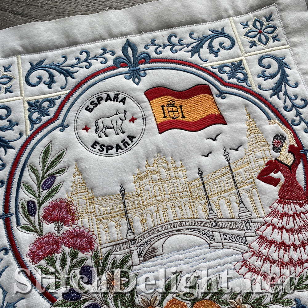 SDS5613 Around the World Quilt (Spain)