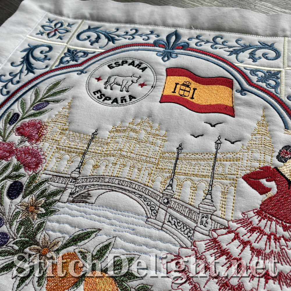 SDS5613 Around the World Quilt (Spain)