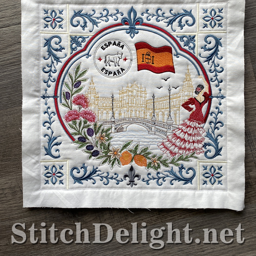 SDS5613 Around the World Quilt (Spain)