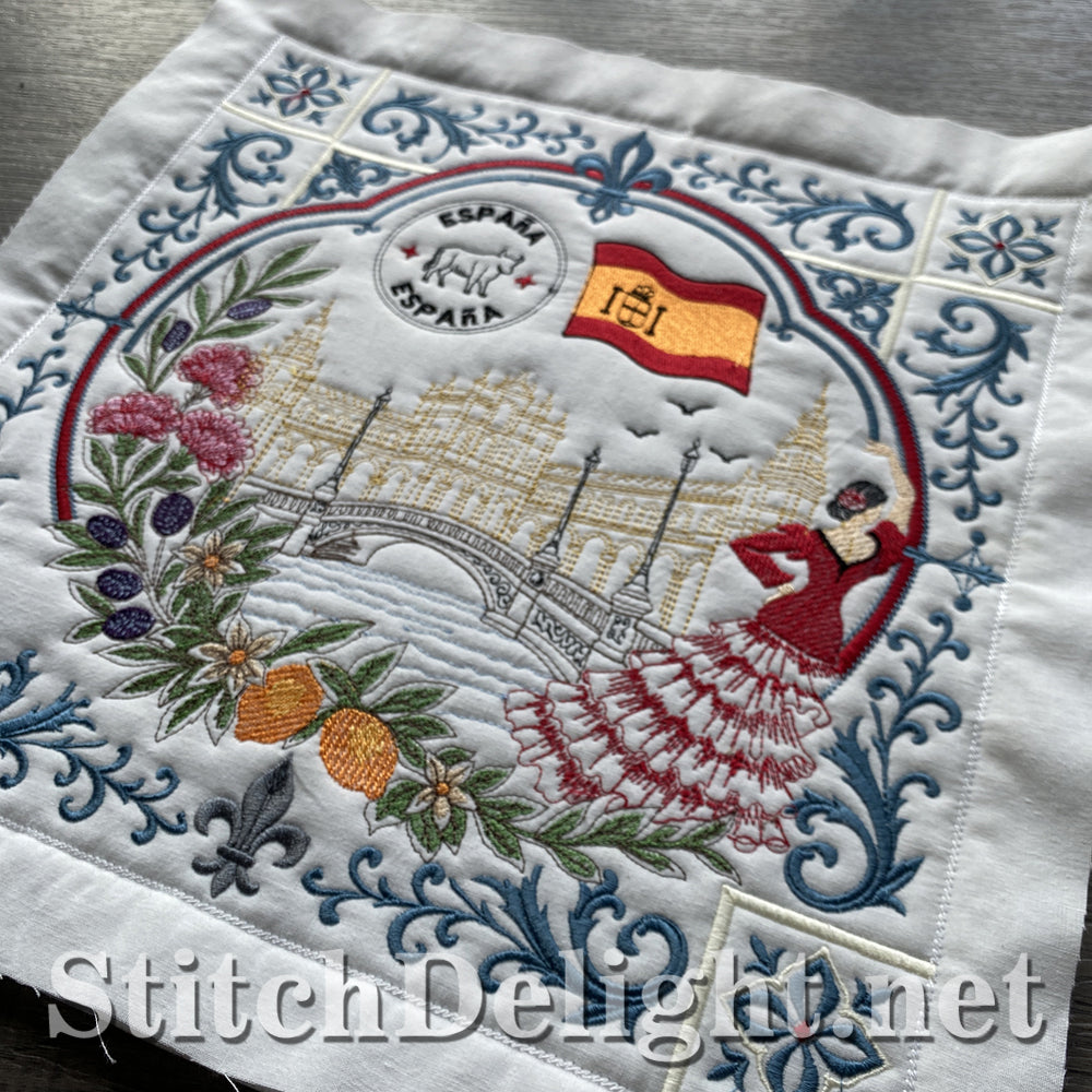 SDS5613 Around the World Quilt (Spain)