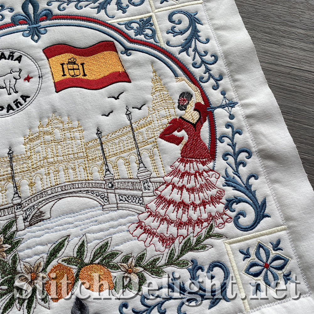 SDS5613 Around the World Quilt (Spain)