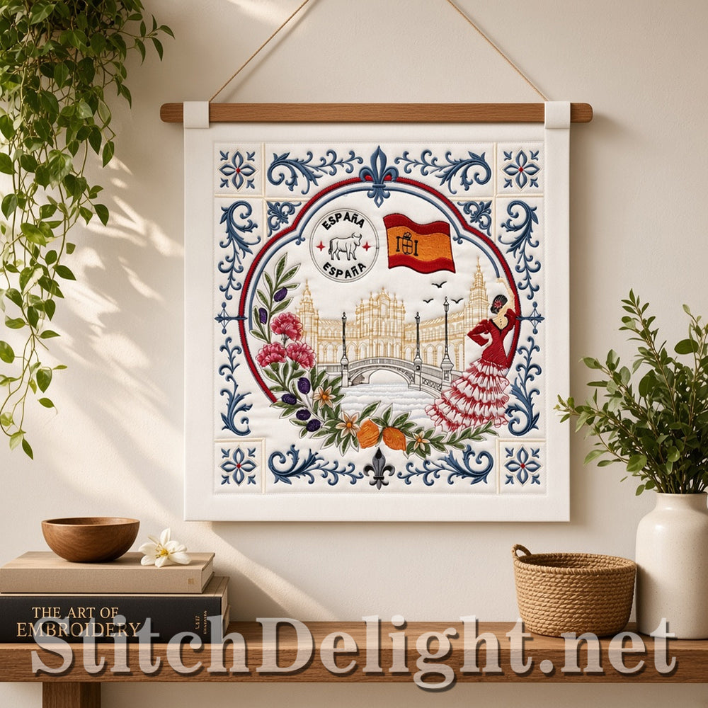 SDS5613 Around the World Quilt (Spain)