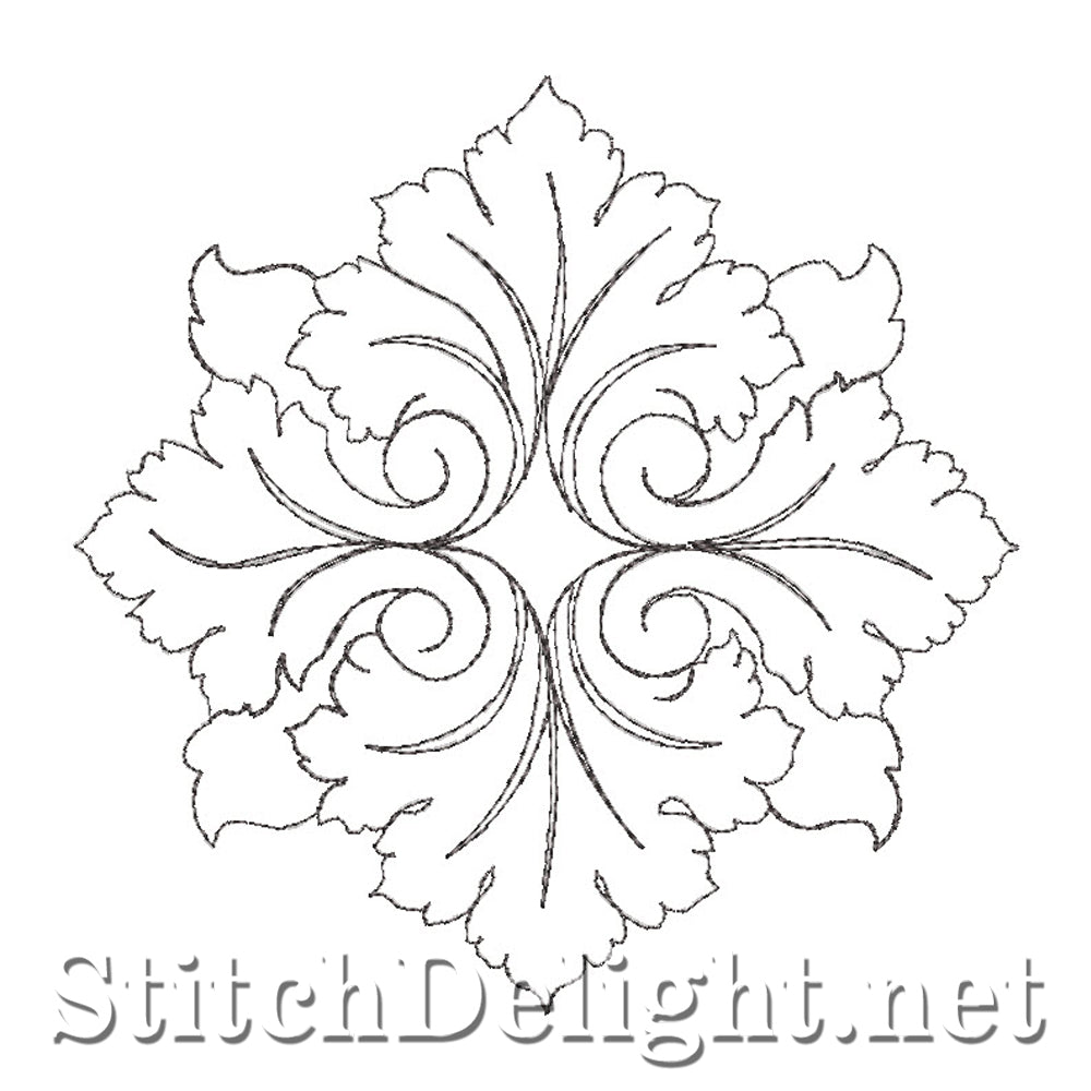 SDS4783 Gilded Acanthus Quilting set
