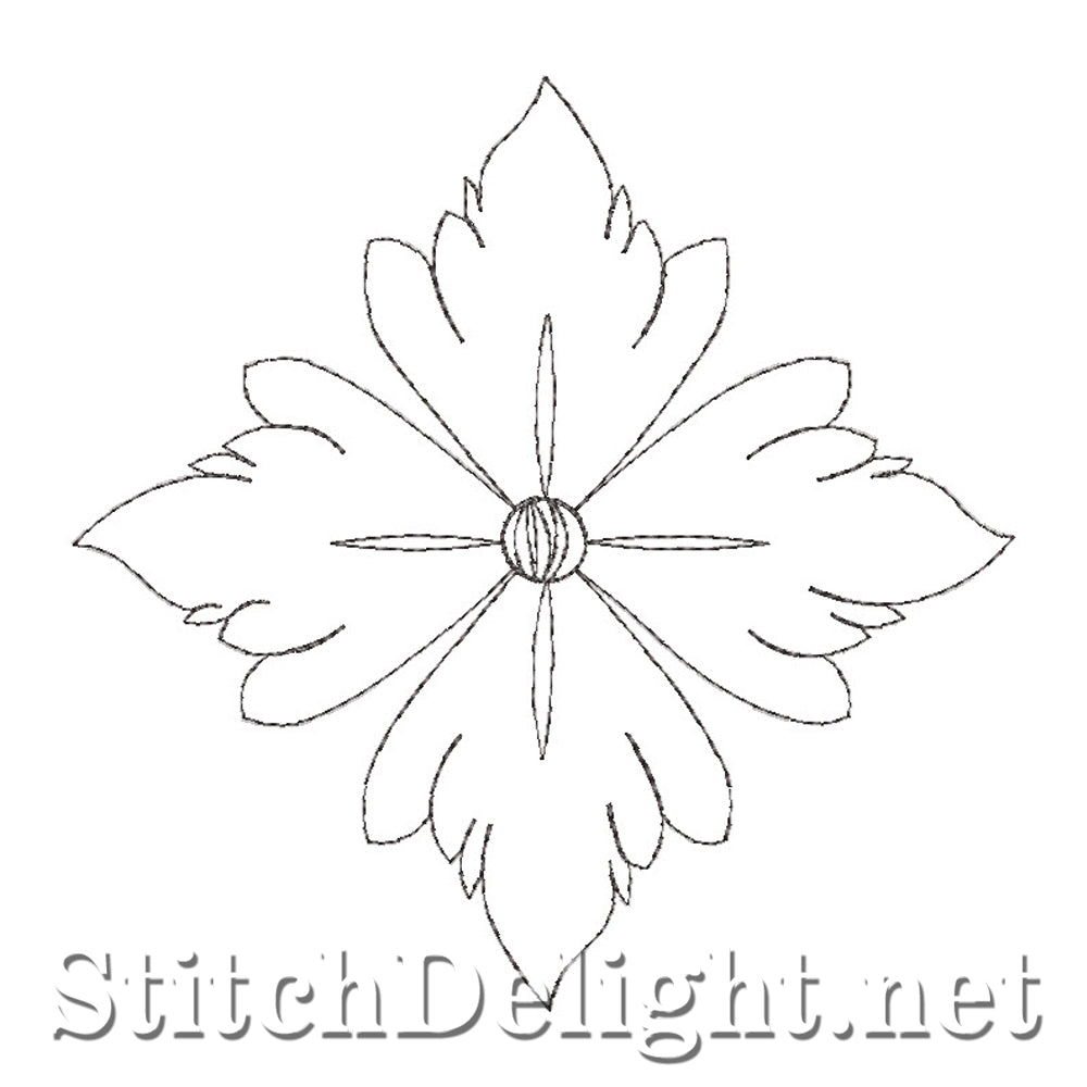 SDS4783 Gilded Acanthus Quilting set