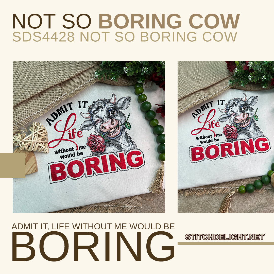 SDS4428 Not so boring cow