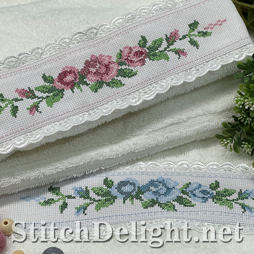 SDS4286 Cross Stitch Roses
