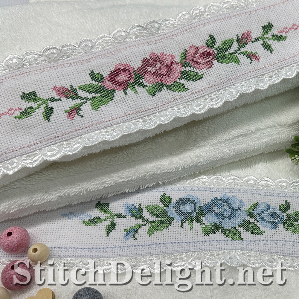 SDS4286 Cross Stitch Roses