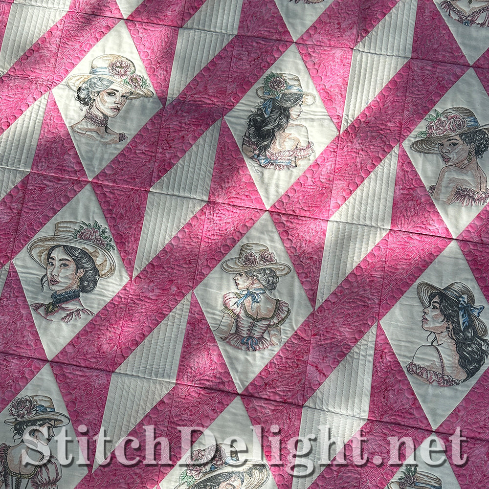 SDS4709 Pieced Chain Quilt