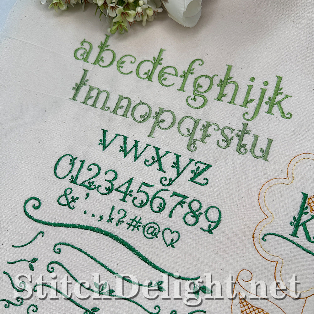 SDS4849 Blooms Font