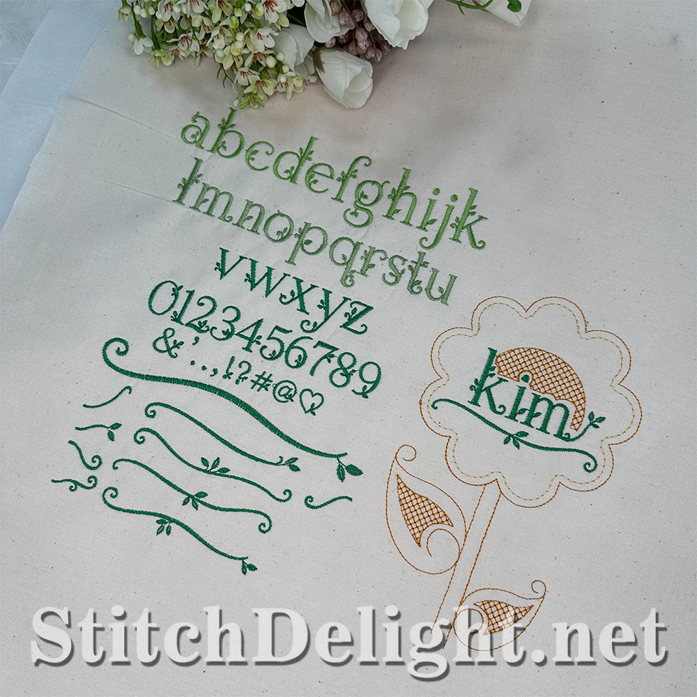 SDS4849 Blooms Font