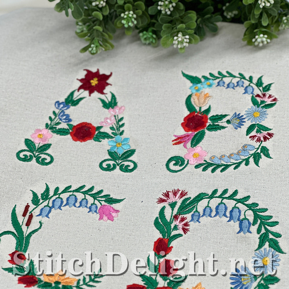SDS4416 Flower Font