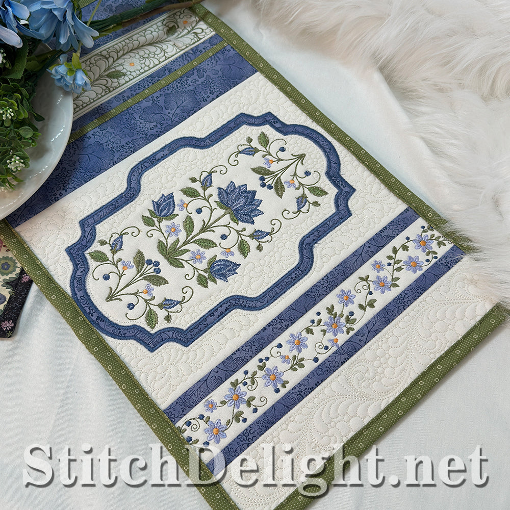 SDS4820 Lotus Flower Placemats