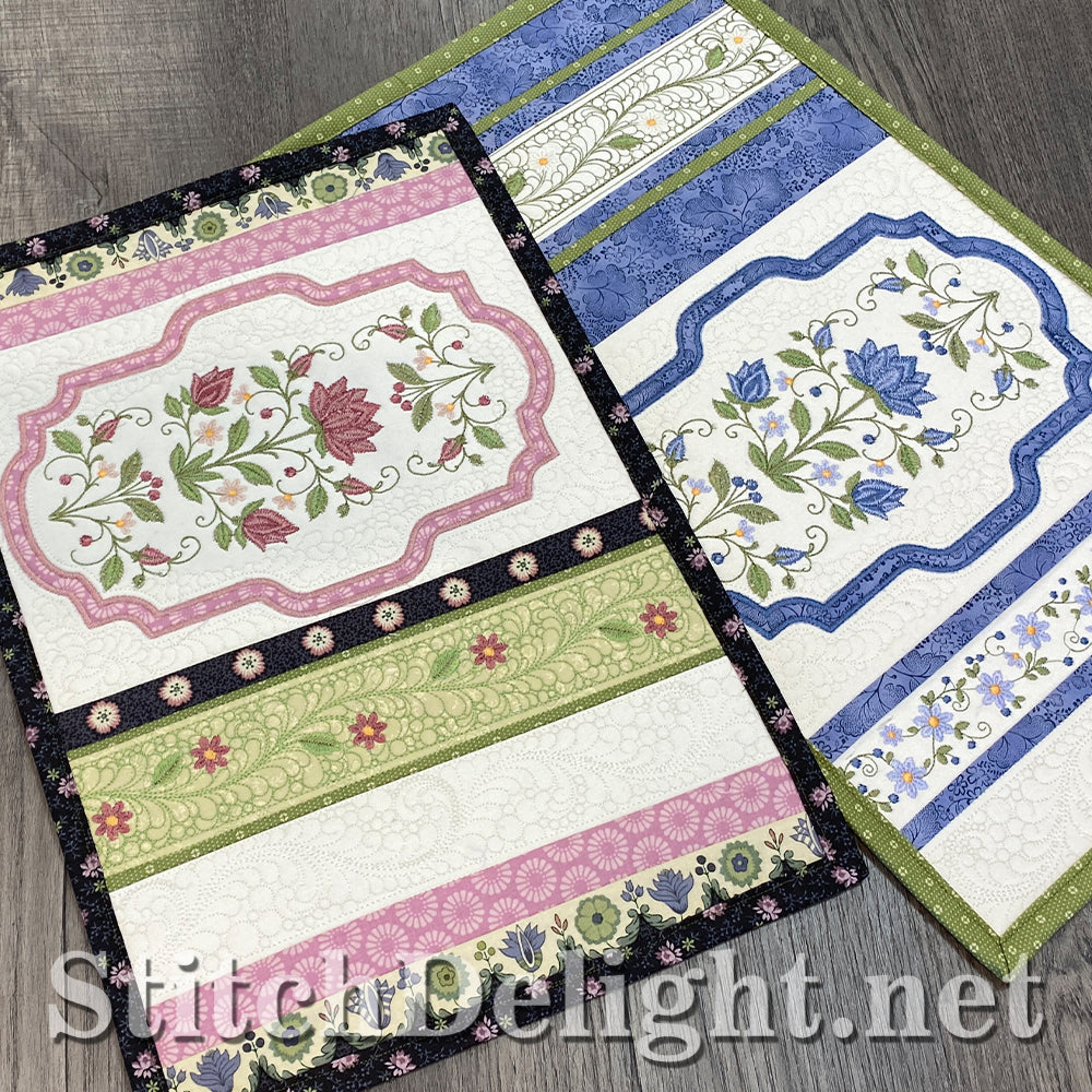 SDS4820 Lotus Flower Placemats