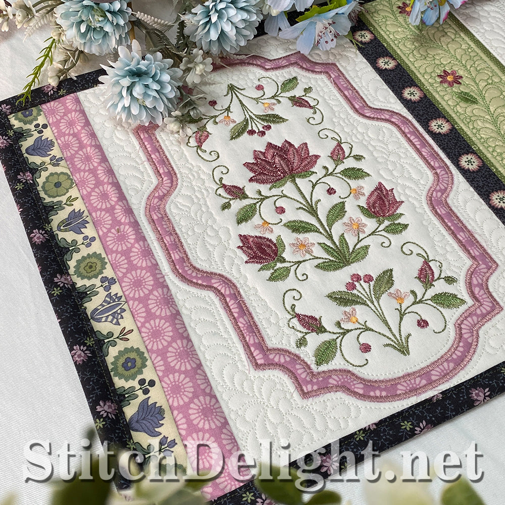 SDS4820 Lotus Flower Placemats
