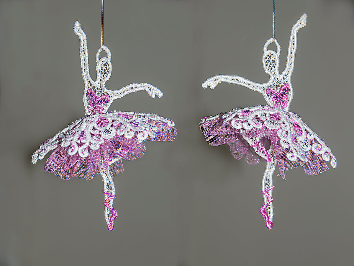 Made by: Michelle – 3D Ballet Dancer machine embroidery