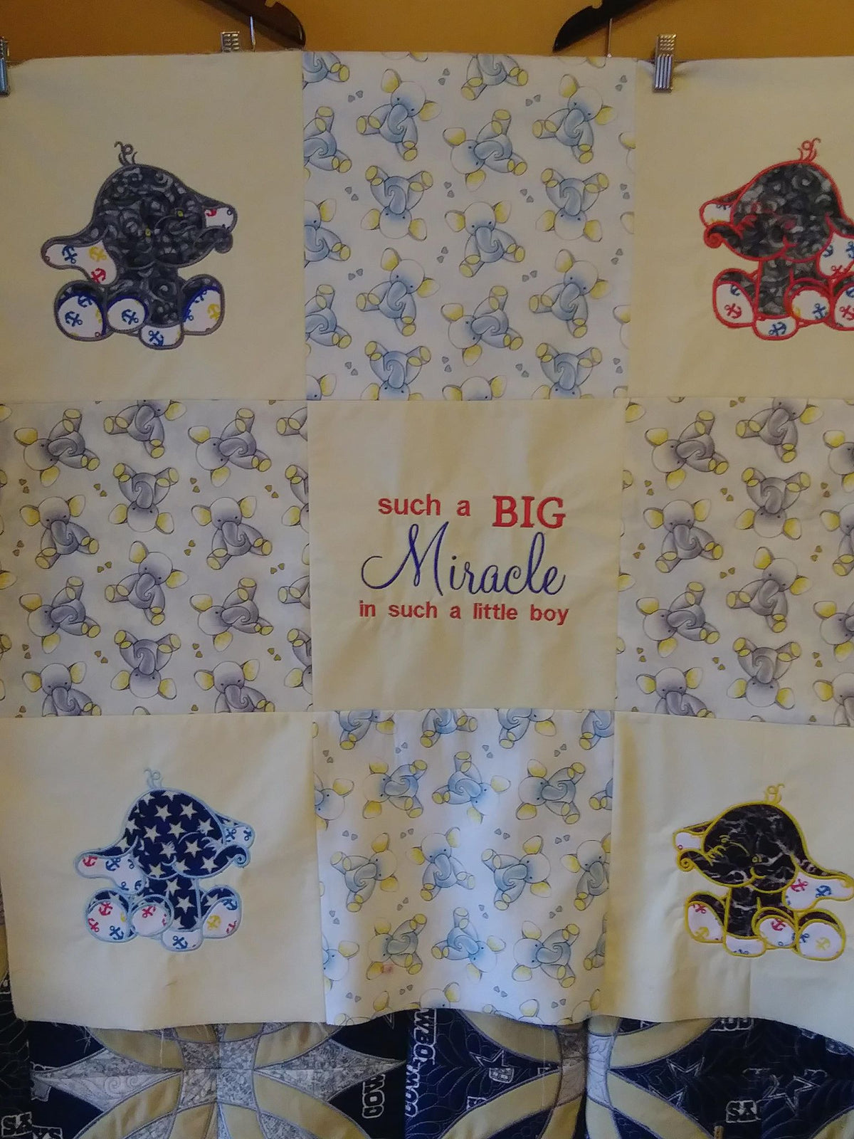 Made by: Zenita – Baby Miracle machine embroidery