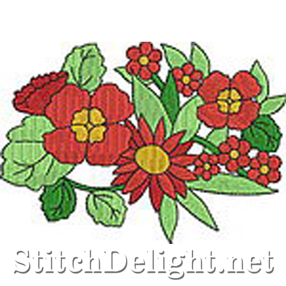 SD396 Fleurs délicieuses