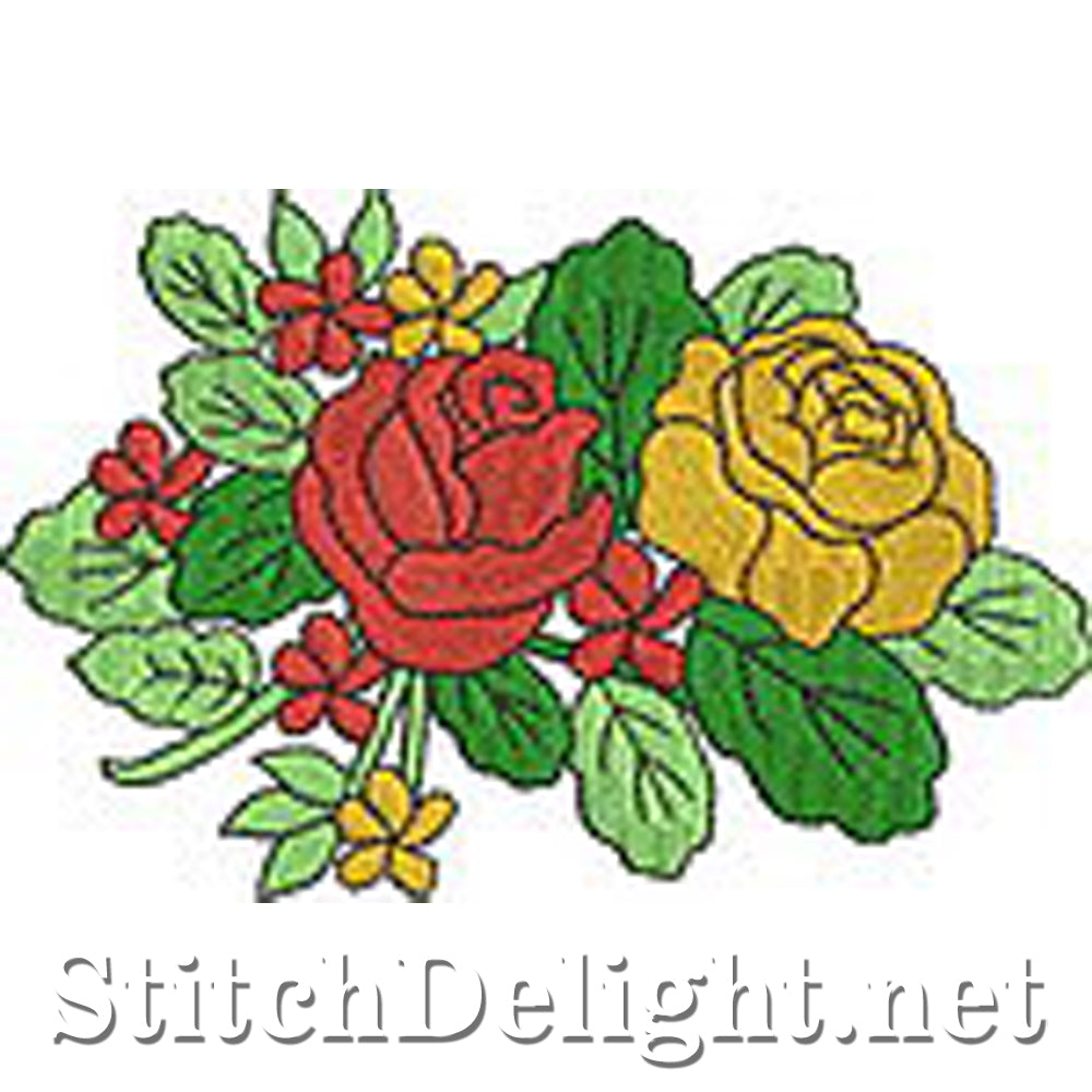 SD396 Fleurs délicieuses