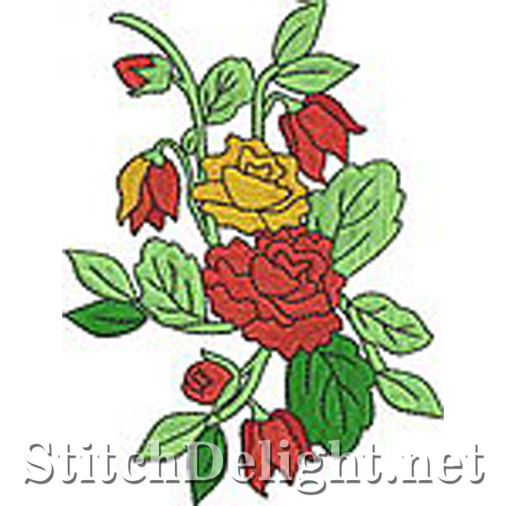 SD396 Fleurs délicieuses