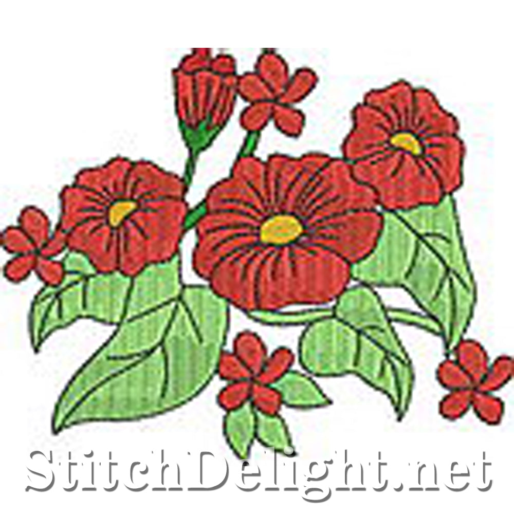SD396 Fleurs délicieuses