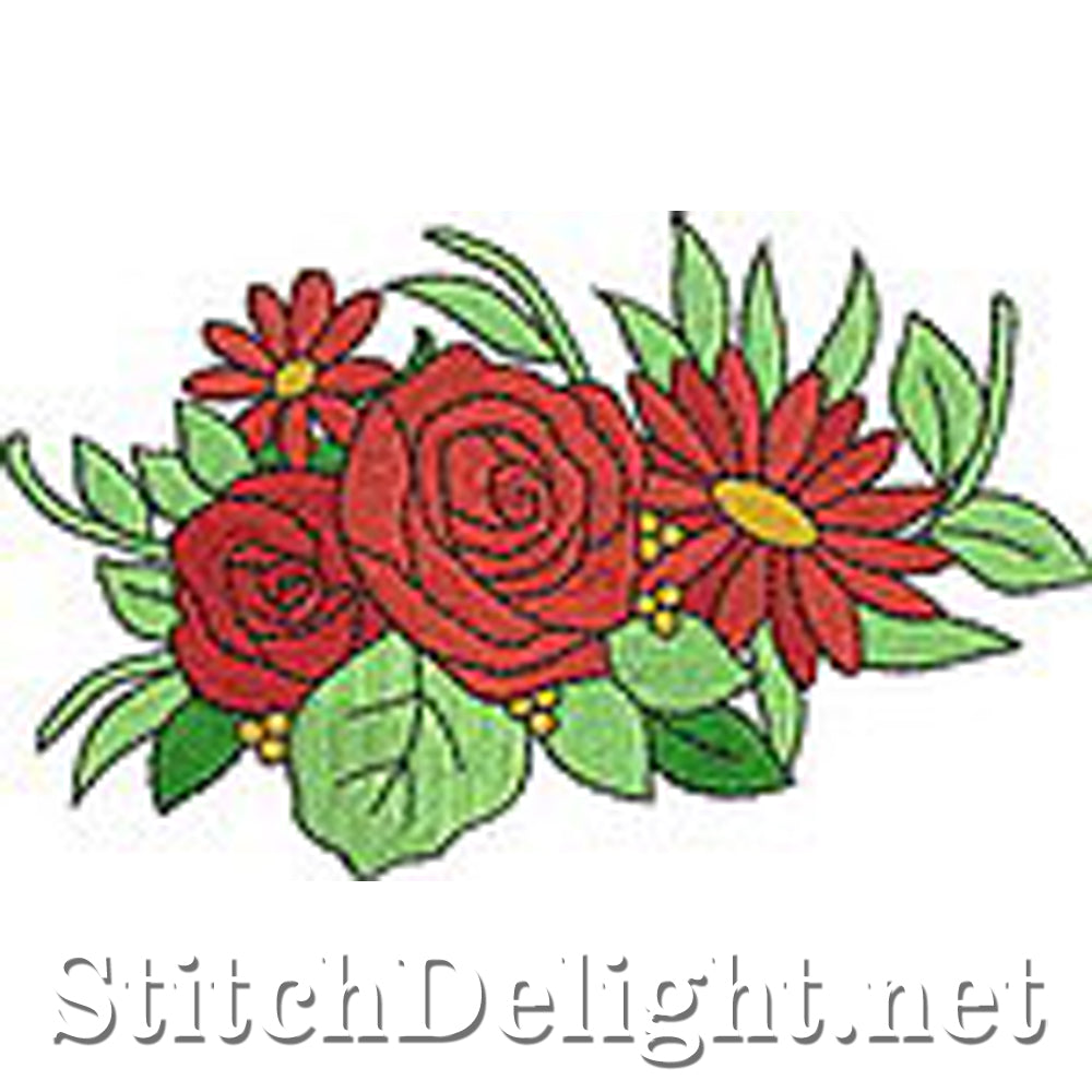 SD396 Fleurs délicieuses