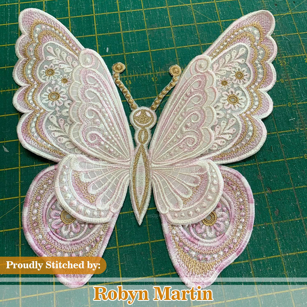 SDS1122 Giant Freestanding Lace Butterfly