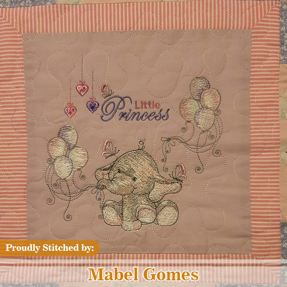 SDS1208 Baby Ellie met ballonnen