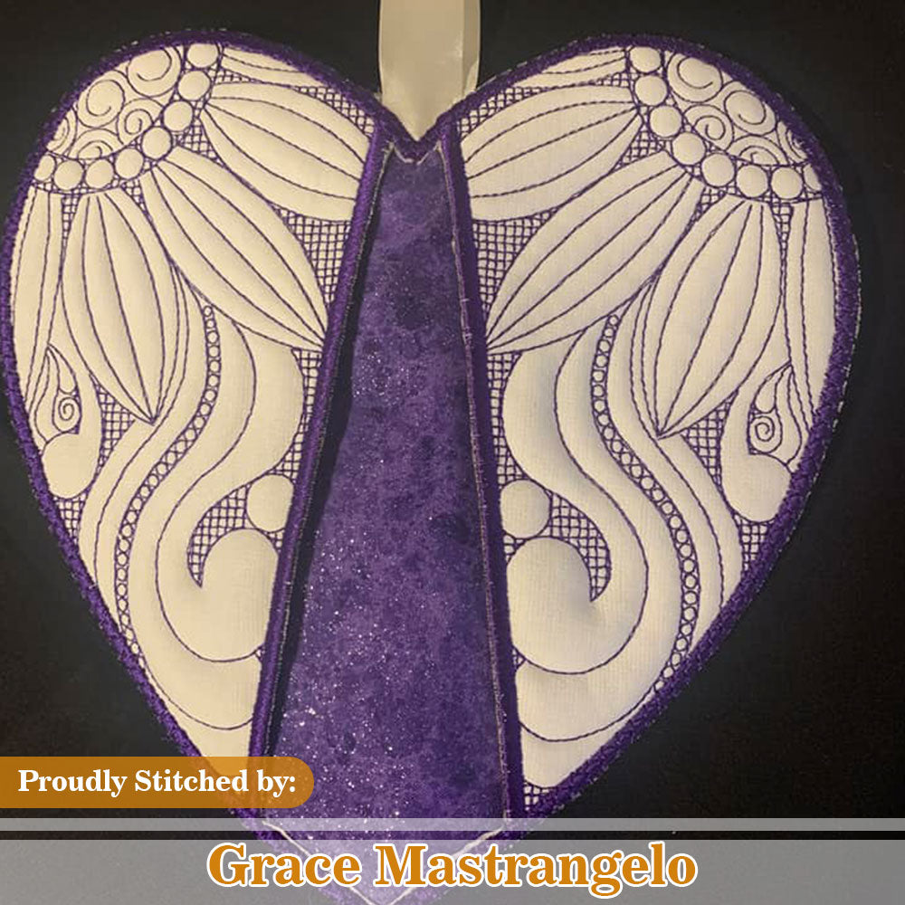 SDS1413 Supports de pots en forme de cœur