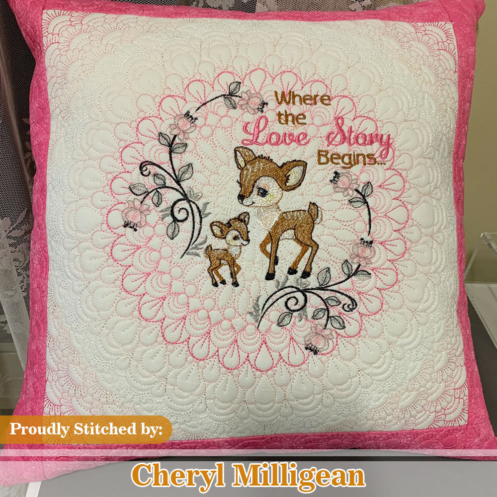 SDS1761 Baby Blue Deer