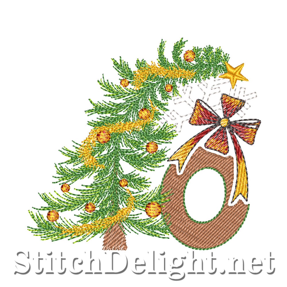SDS3254 Christmas Font O