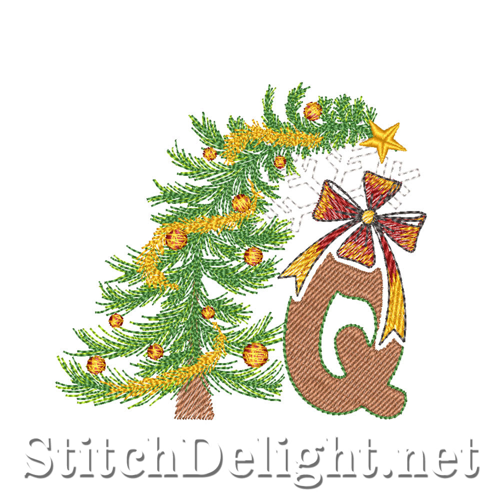 SDS3254 Christmas Font Q
