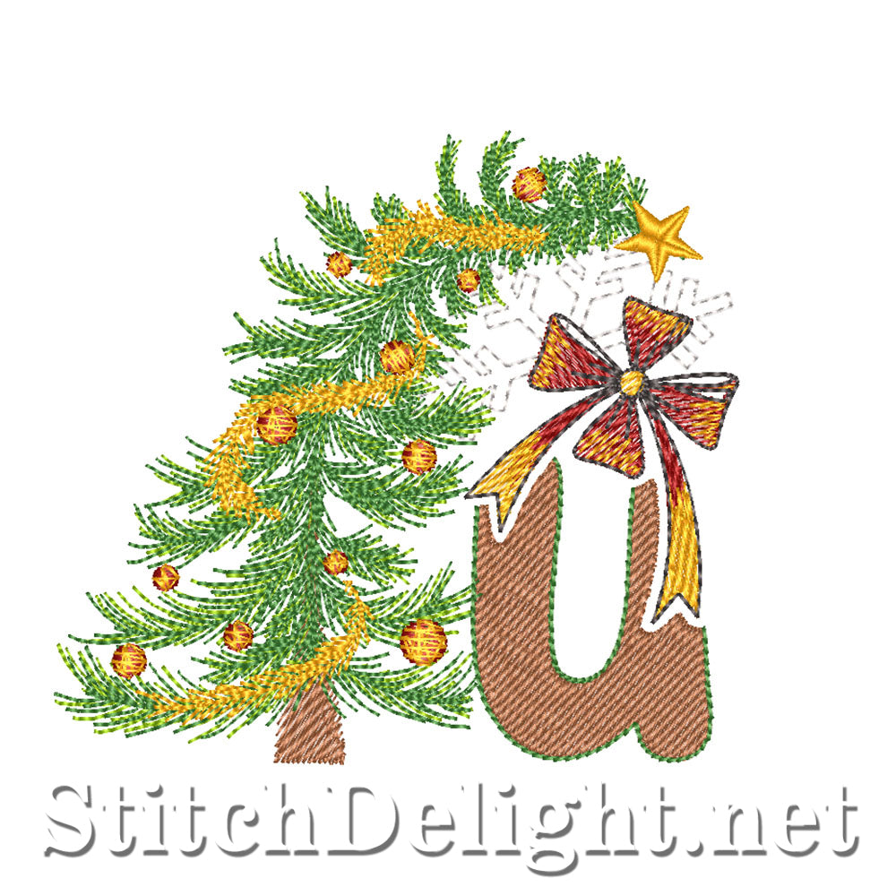 SDS3254 Christmas Font U