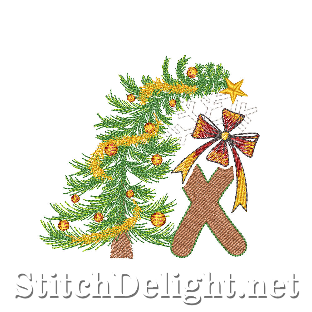 SDS3254 Christmas Font X