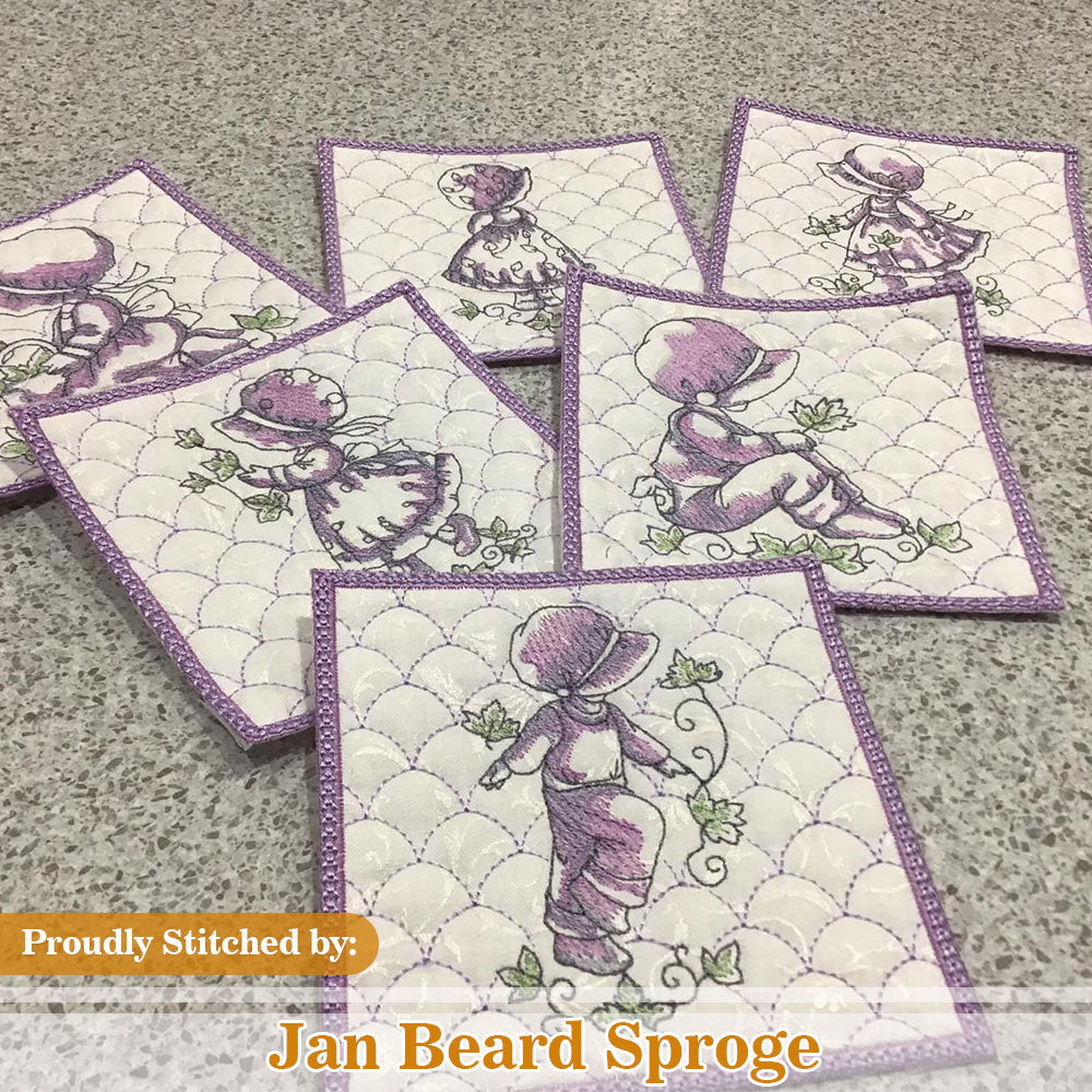 SDS4211 Vintage Fall Bonnets