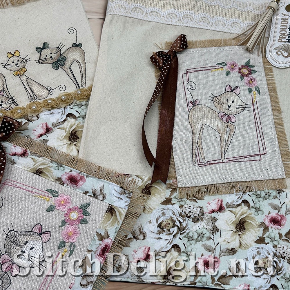 SDS4214 Vintage Cats