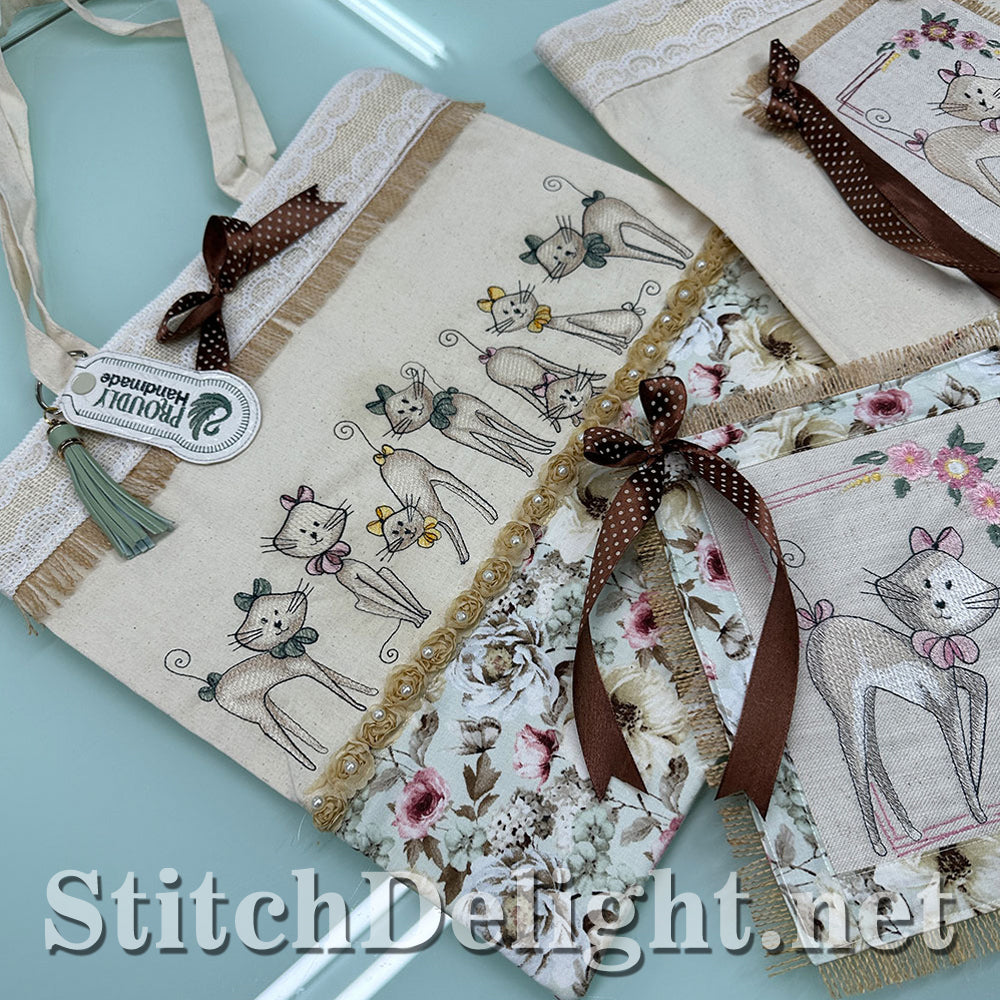 SDS4214 Vintage Cats