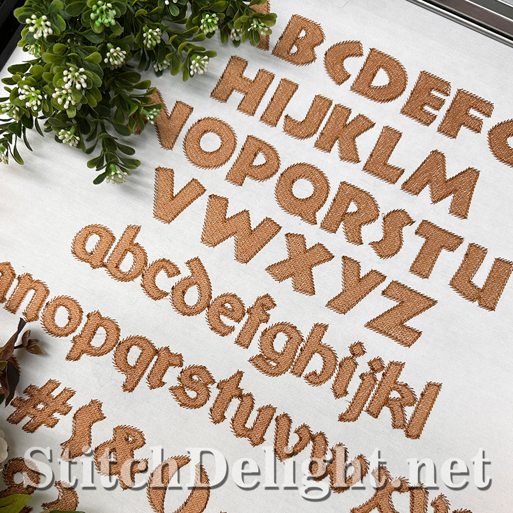 SDS4230 Jurassic Matching Font