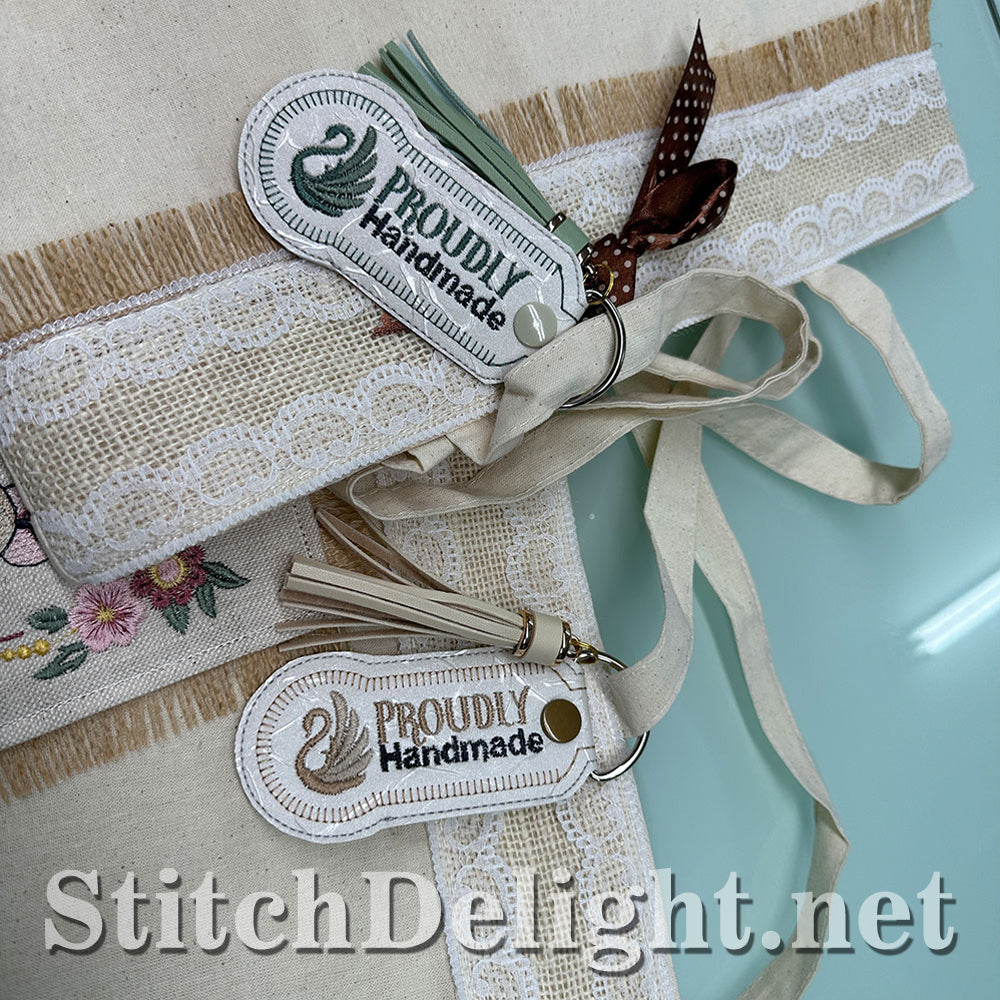 SDS4238 Proudly Handmade Keyfob