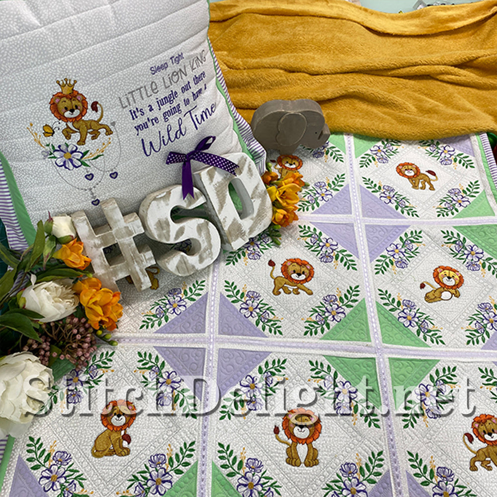 SDS4243 Lilo Lion in Quilting